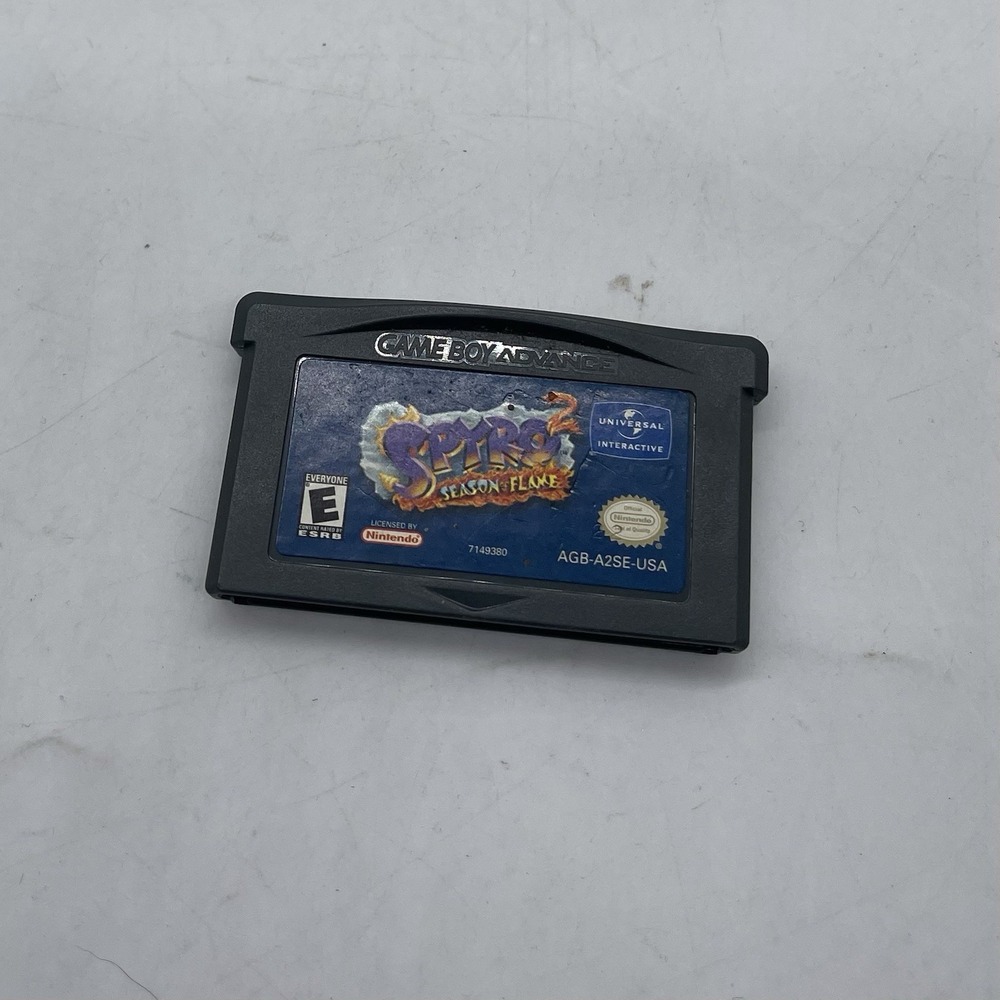 Spyro 2 Season of Flame, GBA, Loose Cart Only Tested and Working